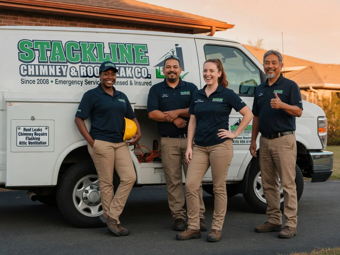 Chimney flashing repair company in Urbana, OH